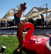 Kıvrak sakso çeken hanım Belgin